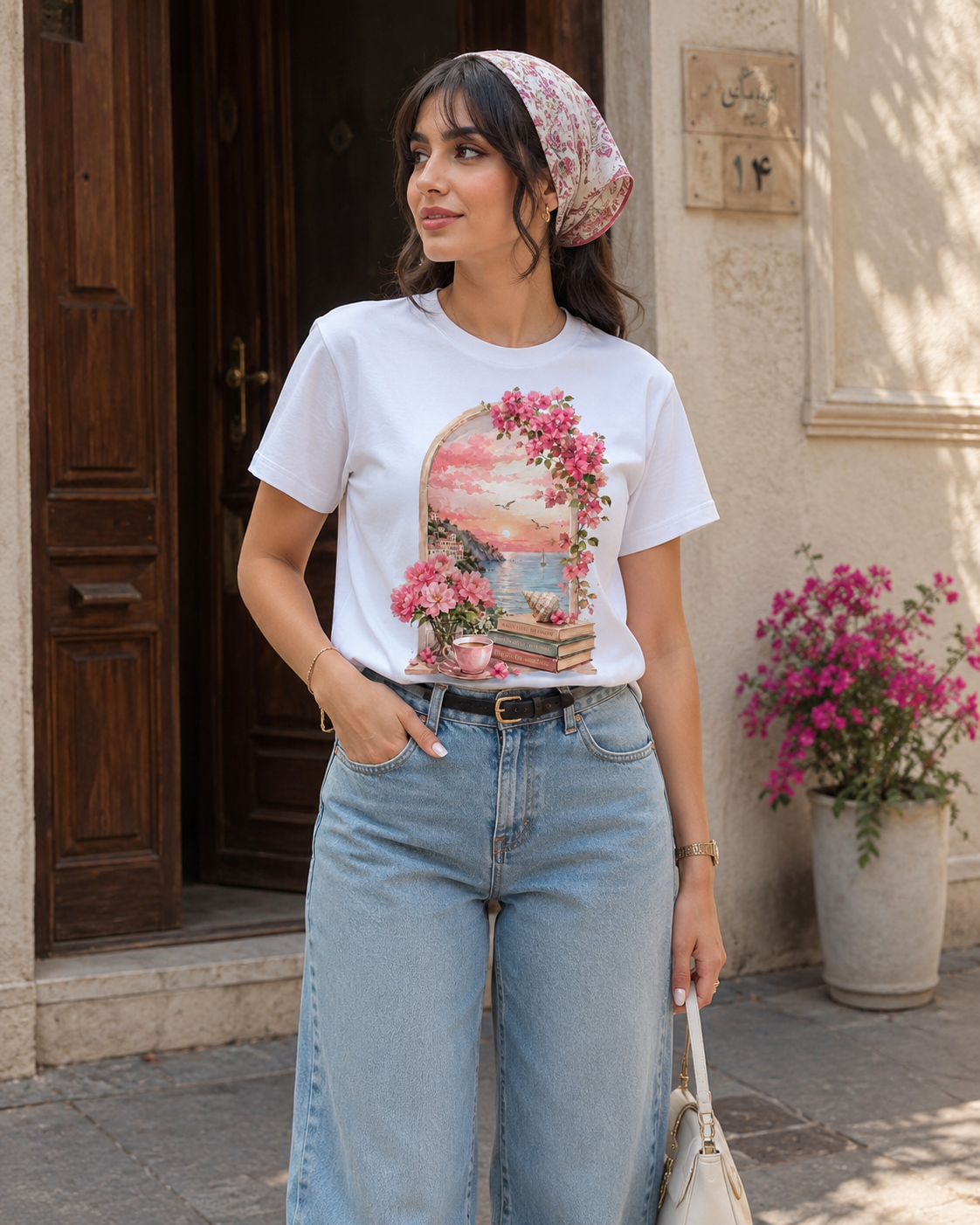 تیشرت طرح دار پینترستی