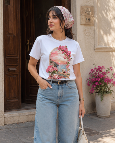 تیشرت طرح دار پینترستی